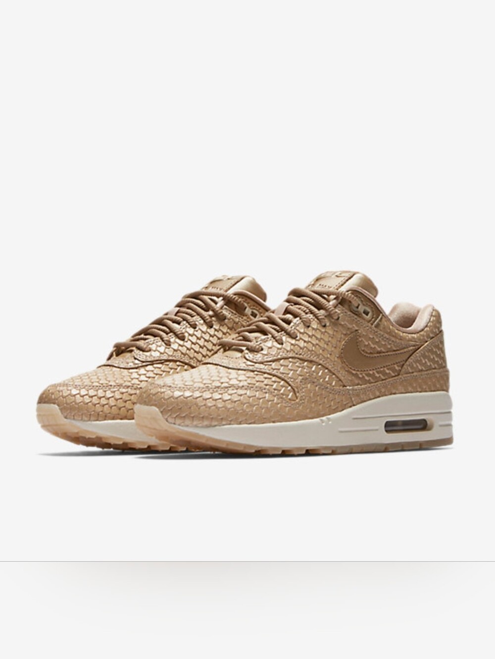Nike Women’s Gold Textured Air Max Sneaker